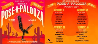 Pose-a-Palooza | Stickybones